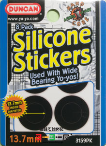 Silicone Stickers 13.7mm 8 Pack