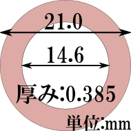 IrPad .555 (YYF au[h)/Thin 21.0x14.6x0.385mm