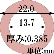 IrPad Medium( Dif-PadTCY)/ Thin 22.0x13.7x0.385mm