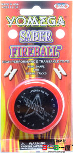 Fireball Saber Wing B:レッドエッジグロー C:ブラック